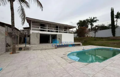 Casa com 6 dormitórios para alugar, 800 m² por r$ 8.000,00/mês - chácara do rosário - cajamar/sp