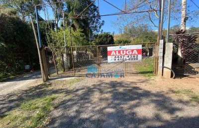 Terreno para alugar, 1500 m² por r$ 2.500/mês - jordanésia - cajamar/sp