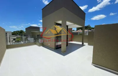 Sobrado à venda em curitiba, uberaba, com 3 quartos, 105,00m²