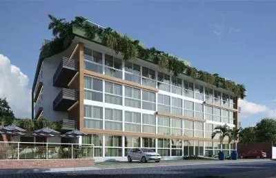 Flat com 1 quarto à venda na Rua J, 25, Praia do Cupê, Ipojuca