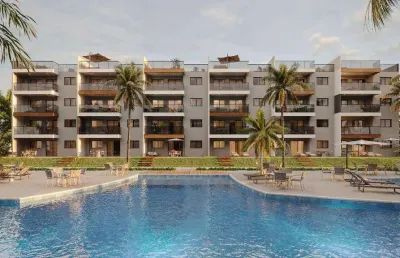 Apartamento com 3 quartos à venda na Habitá Home Resort, Praia do Cupê, Ipojuca