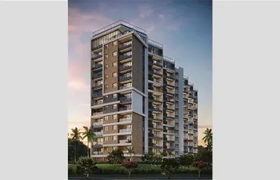 Apartamento com 3 quartos à venda na evoke paiva, rua vitória régia, 121, paiva, cabo de santo agostinho, 78 m2 por r$ 881.407