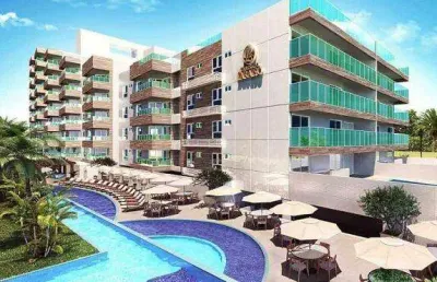 Apartamento com 2 quartos à venda na Rua Aureanita Guimarães Siqueira, Ponta de Campina, Cabedelo