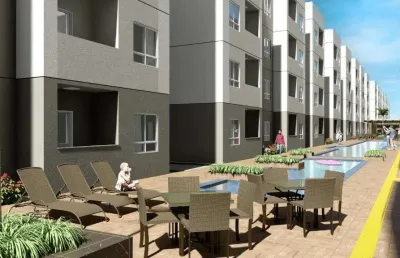 Apartamento com 2 quartos à venda na Rua Poeta Antonio Pereira Sobrinho, Gramame, João Pessoa