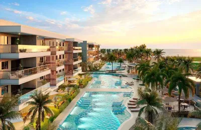 Apartamento com 1 quarto à venda na Beach Class Porto Das Dunas, Av. Litorânea, Centro, Aquiraz