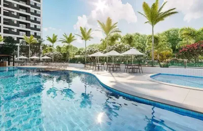 Apartamento com 2 quartos à venda na Rua Libaneses, Presidente Kennedy, Fortaleza