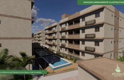 Apartamento com 2 quartos para alugar na Rua Comerciante Agamenon Holanda de Moura, Cidade dos Colibris, João Pessoa