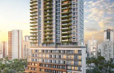 Apartamento com 1 quarto à venda na rua getúlio soares da rocha, 174, jardim das acacias, são paulo, 32 m2 por r$ 455.000