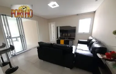 Apartamento com sacada gourmet em pitangueiras - 3 dormitórios