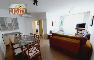 Apartamento na praia pitangueiras 2 dormitórios!!! guarujá