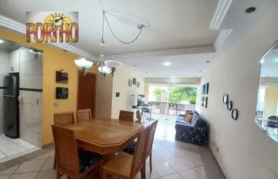 Amplo apartamento enseada região do aquário!!! lado praia