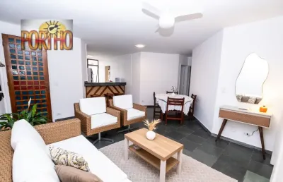 Amplo apartamento com 4 dormitórios sendo 1 suíte - enseada