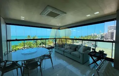 Alto padrão à beira-mar da ponta verde: exclusividade e vista deslumbrante!
