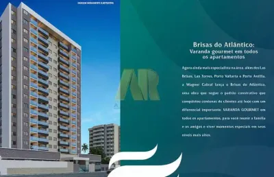 Brisas do atlântico - lançamento - 2 e 3 quartos de 58 a 78m²