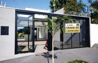 Imóvel em maringá: casa com 114m², 3 quartos, churrasqueira e jardim de inverno amplo espaço no fundo