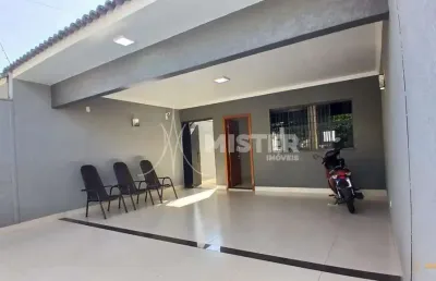 Casa à venda em maringá, jardim tóquio - 120m² - com corredor lateral e churrasqueira