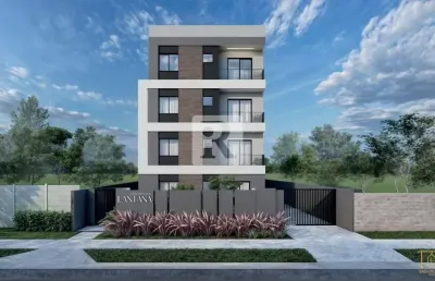 Apartamento com 3 quartos à venda na pasteur, 215, vargem grande, pinhais por r$ 337.900