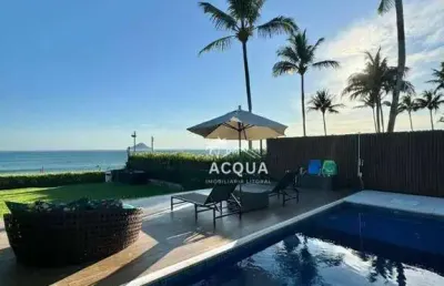 Casa com 4 dormitórios para alugar, 350 m² por r$ 7.100,00/dia - juquehy - são sebastião/sp