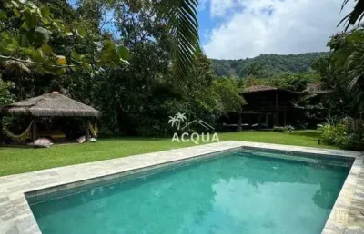Casa com 5 dormitórios para alugar, 750 m² por r$ 50.000,00/mês - barra do sahy - são sebastião/sp