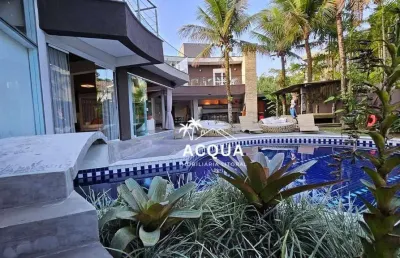 Casa com 5 dormitórios para alugar, 500 m² por r$ 15.000,00/dia - baleia - são sebastião/sp