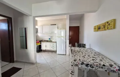 Apartamento 1 dormitório para locação em praia grande, maracanã, 1 dormitório, 1 banheiro, 1 vaga