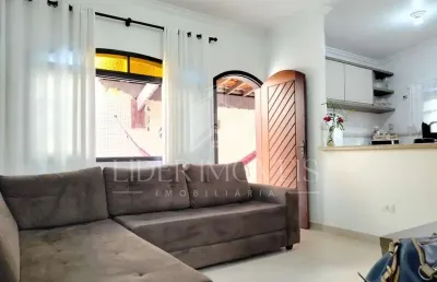 Casa 1 dormitório para venda em praia grande, real, 1 dormitório, 1 banheiro, 2 vagas