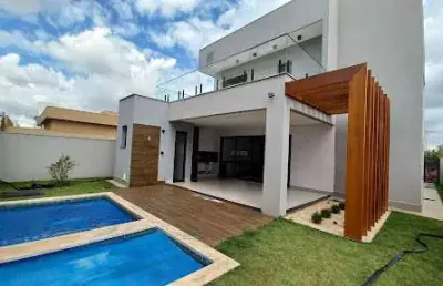 Sobrado com 4 dormitórios à venda, 274 m² por r$ 1.630.000,00 - terras alphaville - anápolis/go