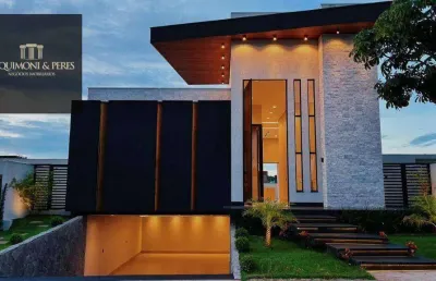 Casa em condomínio fechado com 4 quartos à venda na Alameda Amescla, Condomínio Alphaville Anápolis, Anápolis