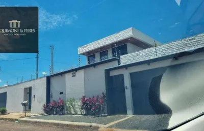 Casa com 3 dormitórios à venda, 168 m²  - parque brasília 2ª etapa - anápolis/go