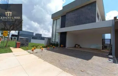 Casa com 3 dormitórios à venda, 287 m² por r$ 1.650.000,00 - condomínio terras alpha anápolis - anápolis/go