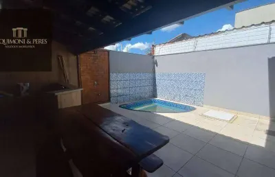 Casa com 3 dormitórios à venda, 134 m² por r$ 420.000 - residencial ayrton senna - anápolis/go