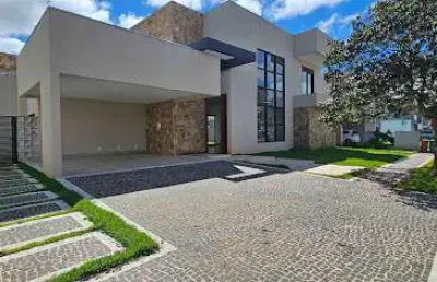 Sobrado com 4 dormitórios à venda, 405 m² por r$ 2.800.000,00 - condomínio terras alpha anápolis - anápolis/go