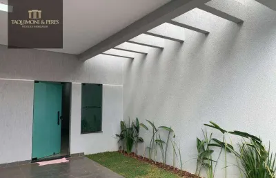 Casa nova com 3 dormitórios à venda, 104 m² por r$ 380.000 - residencial ana caroline - anápolis/go