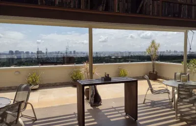 Imperdível cobertura para venda em alto da boa vista com 4 quartos, sendo 2 suítes, 328m²