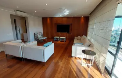 Funcional apartamento tipo para venda e locação em chácara flora com 4 quartos, sendo 4 suítes, 296m²
