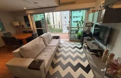 Espetacular apartamento tipo para venda em vila nova conceição com 2 quartos, 74m²