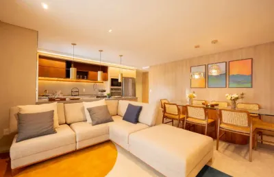 Funcional apartamento tipo para venda em indianópolis com 3 quartos, sendo 3 suítes, 111m²