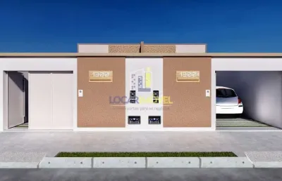 Casa de 3 quartos sendo 1 suíte, garagem para 2 carros terreno 5 x 25 à venda, conveima i, vitória