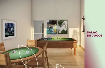 Casa de 2 quartos com possibilidade de ampliação em condomínio fechado com  infraestrutura de lazer