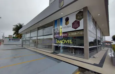 Loja, ponto comercial, de 52 m² com pé direito duplo podendo fazer mezanino no vitória tower, praça