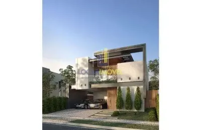Última casa disponível para venda casa com 4 suítes = dependência completa em condomínio fechado no