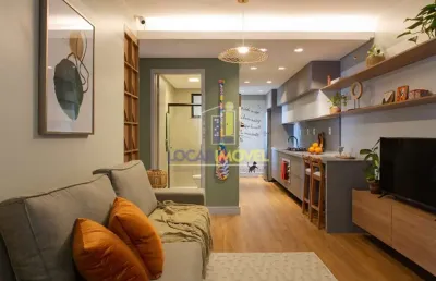 Apartamento novo todo mobiliado de 3 quartos 1 suíte e vaga para 2 carros em condomínio fechado com