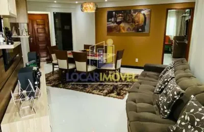 Vendo excelente apartamento de 3 quartos sendo 1 suíte, todo mobiliado, 103m² + 2 elevadores no can