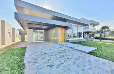 Casa térrea costa serena,  a beira do lago, condomínio beira mar com 04 suites  mobiliado e decorado