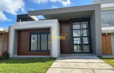Casa térrea com 04 suítes,  150m² de área construída