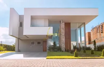 Casa em condominio em itapeva - torres com 05 suites  nova semi mobiliada