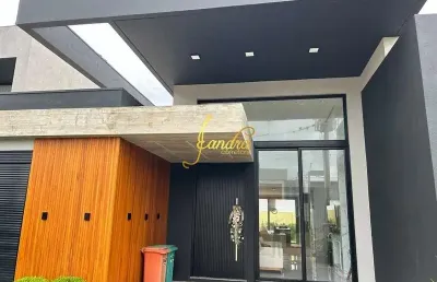 Excelente sobrado em condomínio com 04 suítes mobiliada