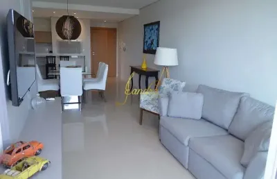 Apartamento com infra e duas vagas de garagem 3 dormitorios mobiliado
