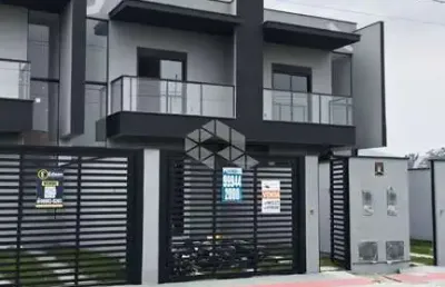 Sobrado novo à venda com 03 dormitórios em forquilhas/ são josé