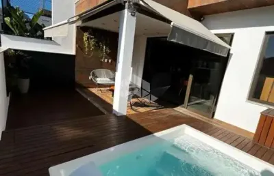 Casa em condomínio fechado com 3 suítes - beira rio - biguaçu